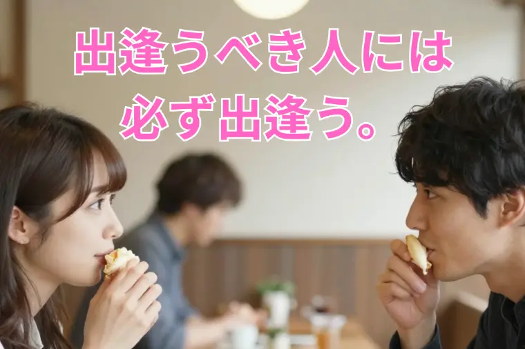 『出逢うべき人には必ず出逢う。。。』