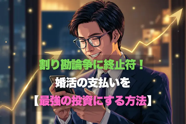 割り勘論争に終止符！婚活の支払いを最強の投資にする方法