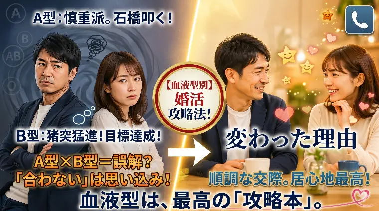 血液型は、最高の「攻略本」