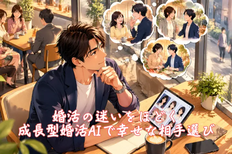 婚活の迷いをほどく、成長型婚活AIで幸せな相手選び