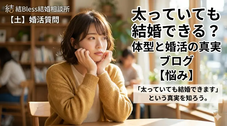 結Bless（むすぶれす）結婚相談所「太っていても結婚できる？体型と婚活の真実」-1
