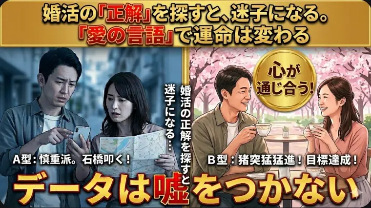 婚活の正解を探すと迷子になる。「愛の言語」で運命は変わる