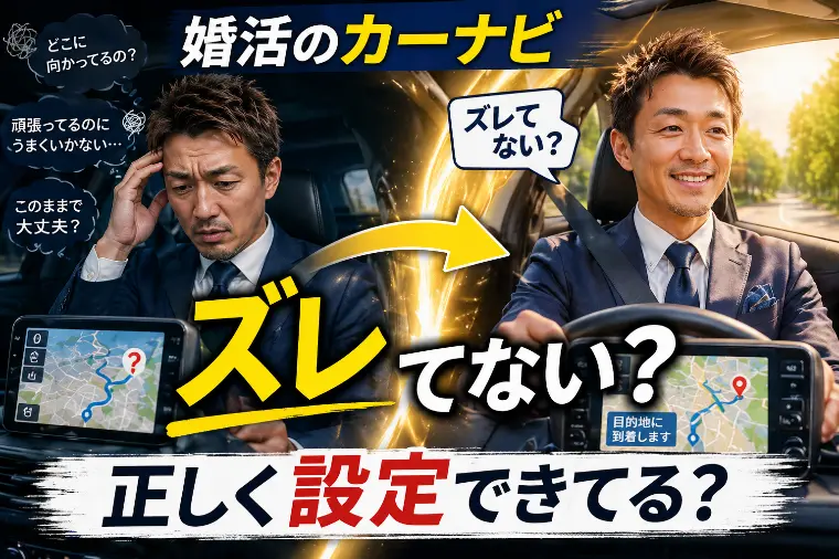 婚活の「カーナビ」を正しくセットしていますか？