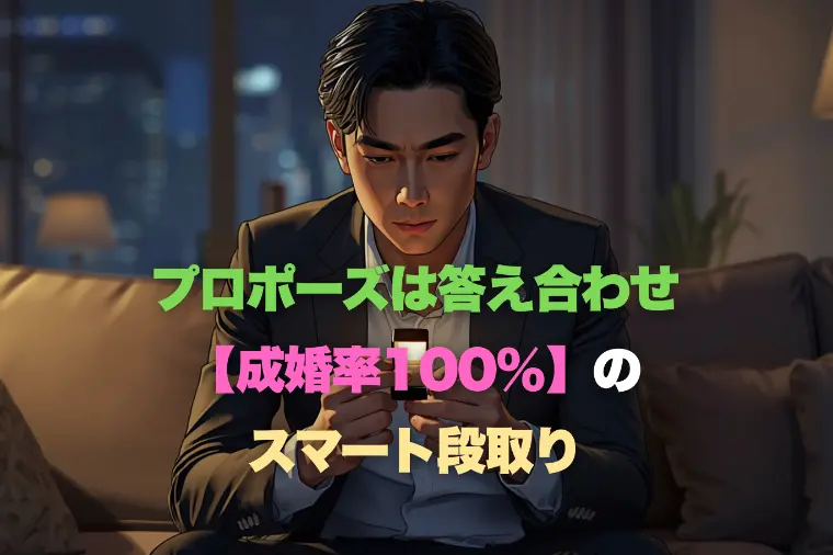 Palette Link「プロポーズは答え合わせ！成婚率100％のスマート段取り」-1
