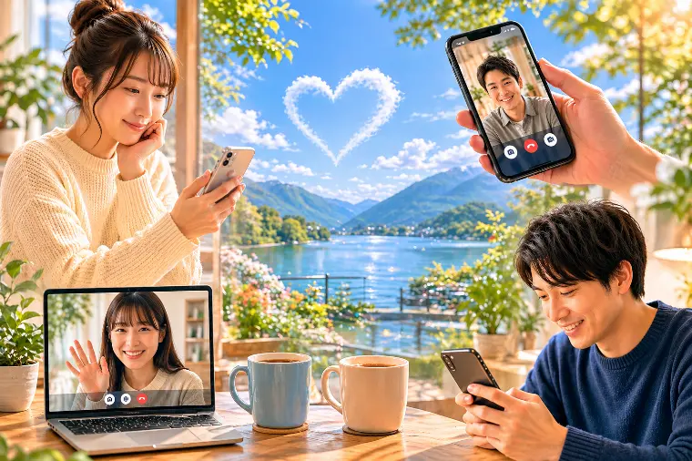 結婚相談所マリッヂサポート「遠距離婚活は「こまめなやり取り」で関係が決まる」-1