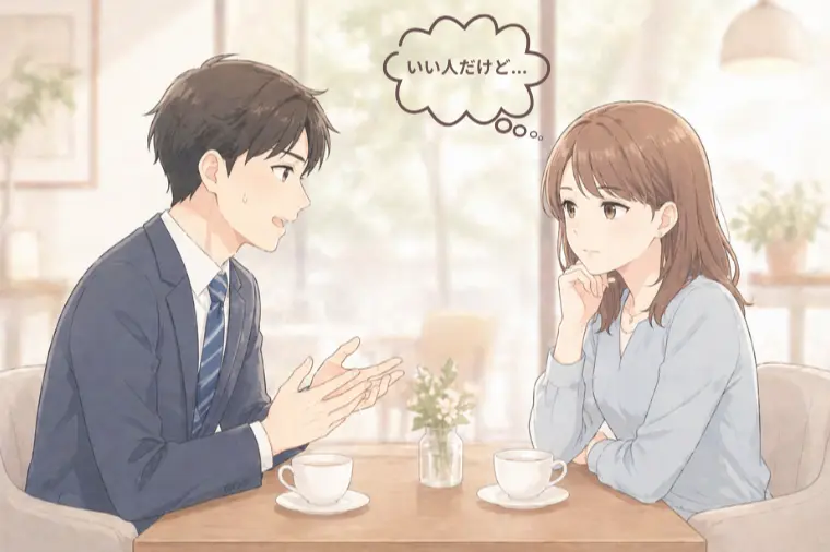 お見合いで“いい人”で終わる男性の共通点