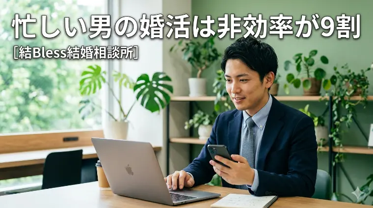 忙しい男の婚活は非効率が9割