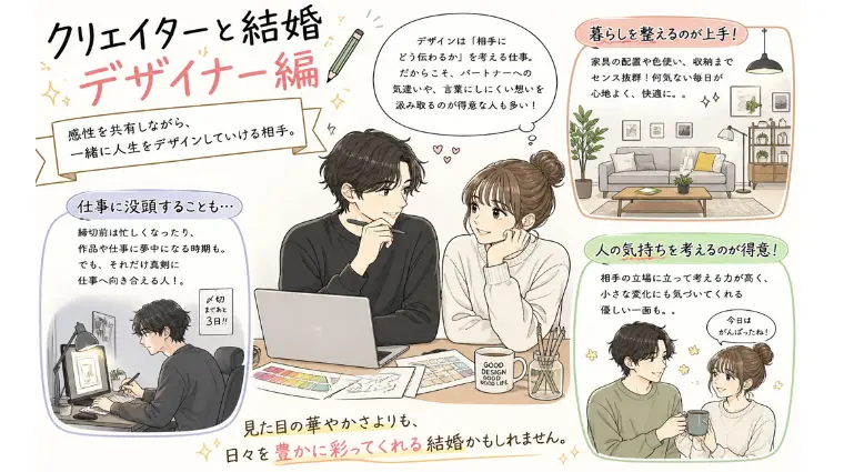 クリエイターと結婚「デザイナー編」