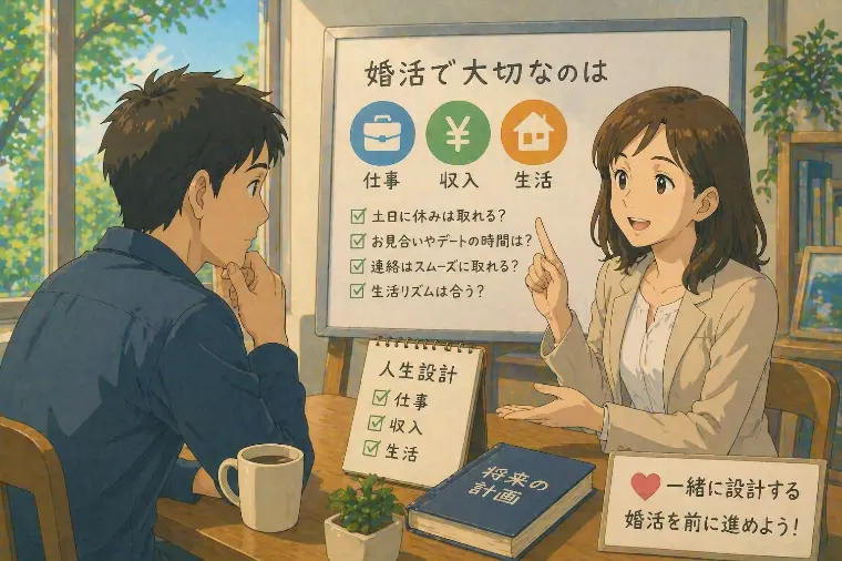 婚活は仕事とセットで考える。年収だけではない本当の話