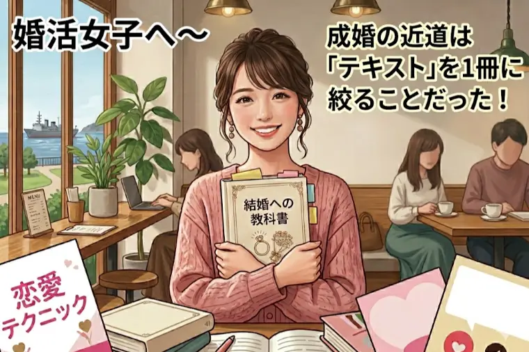 婚活女子へ～成婚の近道はテキストを１冊に絞ることだった！