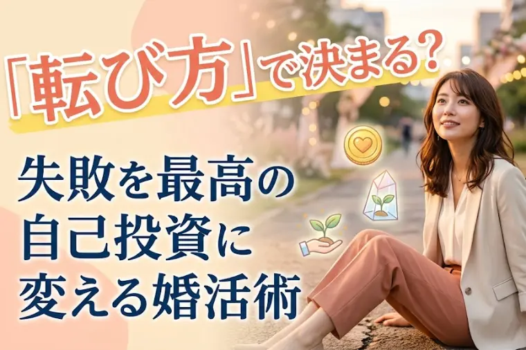 Pacific Bridal「「転び方」で決まる？失敗を最高の自己投資に変える婚活術」-1