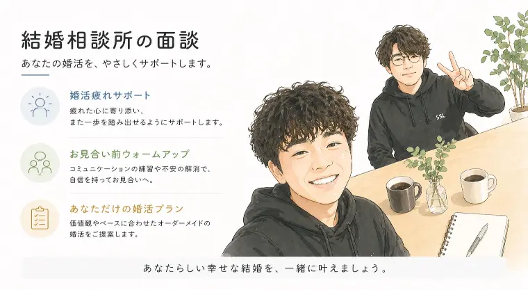 会員様とご飯｜仲人と話すほど“自分の軸”は磨かれていく