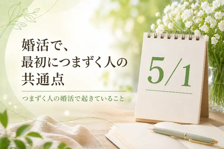 婚活サロン Blossom Daysーふたり日和ー「婚活で、最初につまずく人の共通点」-1