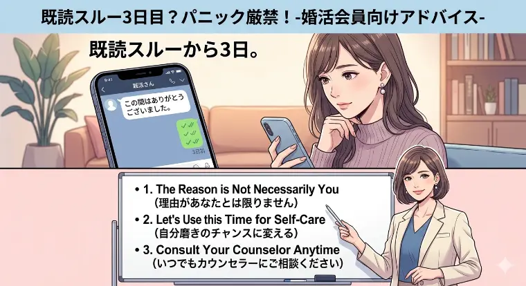 既読スルーから3日目・・・