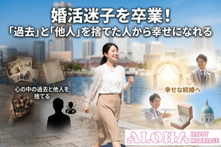 婚活迷子を卒業！過去と他人を捨てた人から幸せになれる