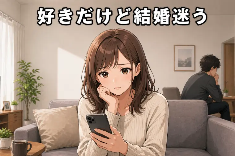 好きだけど疲れた。喧嘩ばかりの彼と結婚して幸せになれる？
