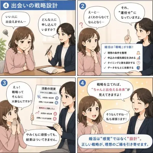 結婚相談所Aira Marie「 【漫画「私、結婚できますか？」婚活カウンセラーのリアル」- 5