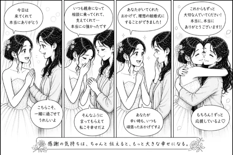 ありがとうは、魔法の言葉 結婚相談所の仕事とは