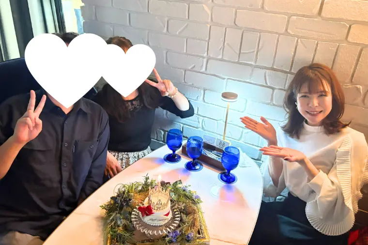 お祝いランチ♡