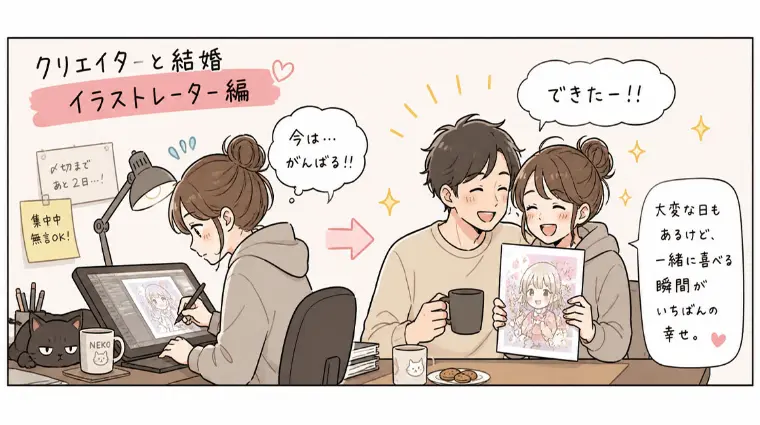 玖島川プランニング「クリエイターと結婚「イラストレーター編」」-1