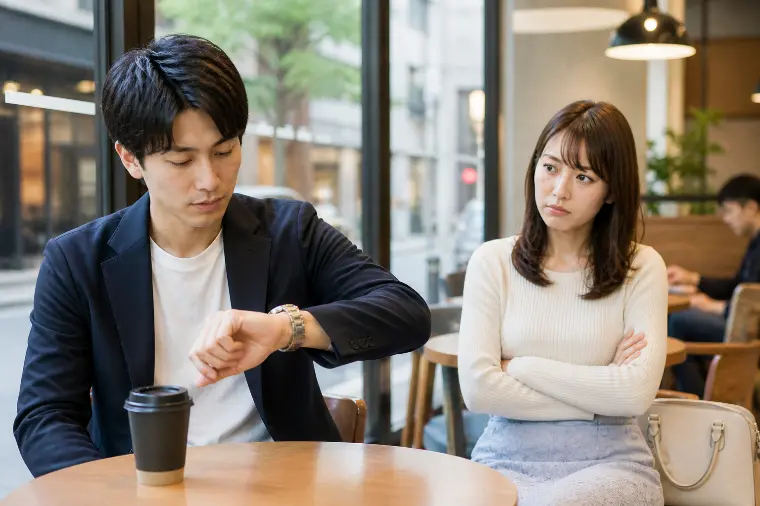 時間に無頓着な人との婚活で感じやすい違和感