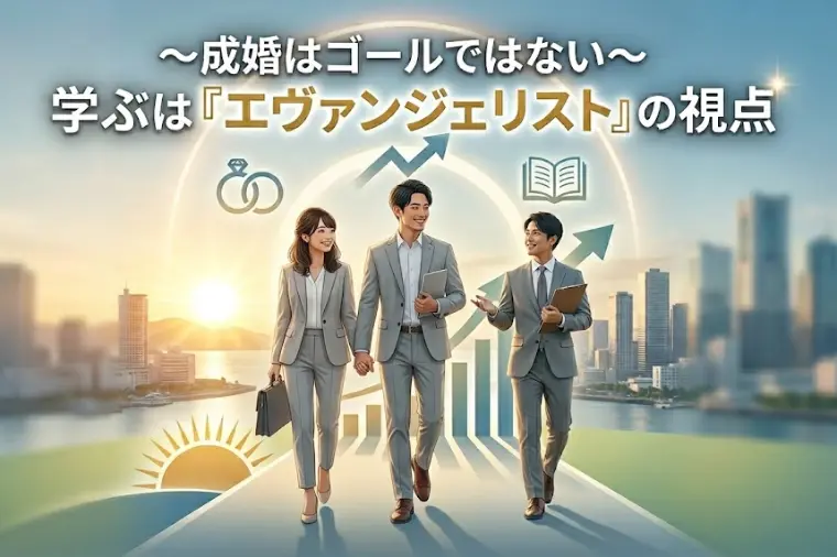 成婚はゴールではない～学ぶは『エヴァンジェリスト』の視点