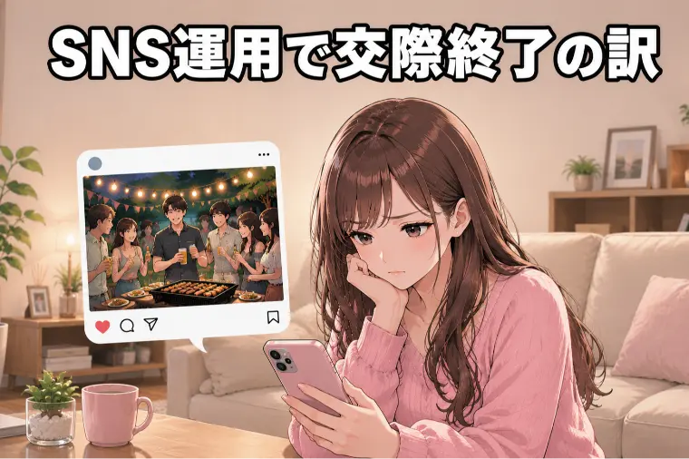 SNSで冷める交際終了の理由