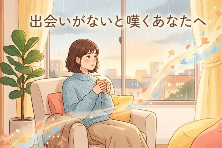 【出会いがないと嘆くあなたへ】