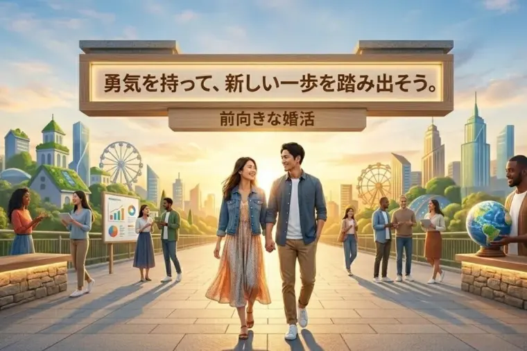 「婚活、なんか恥ずかしい」を卒業する。  