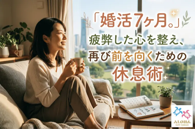 婚活7ヶ月。疲弊した心を整え、再び前を向くための休息術