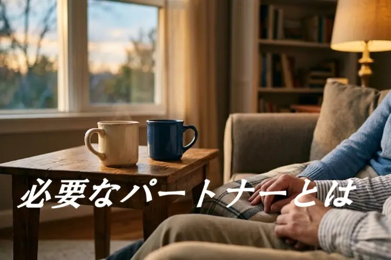 ほんとうに必要なパートナーとは