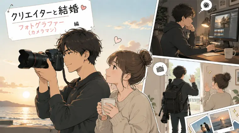 玖島川プランニング「クリエイターと結婚「フォトグラファー（カメラマン）編」」-1