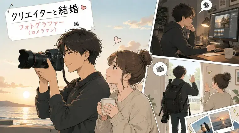 玖島川プランニング「クリエイターと結婚「フォトグラファー（カメラマン）編」」- 2