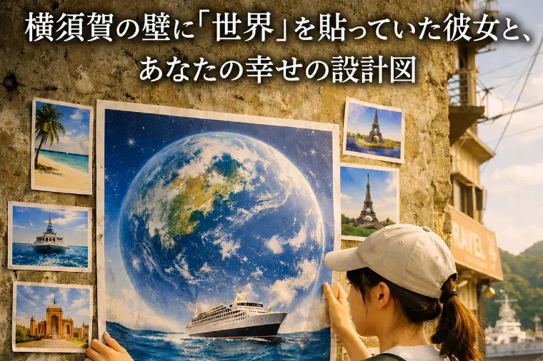 横須賀の壁に世界を貼っていた彼女と、あなたの幸せの設計図