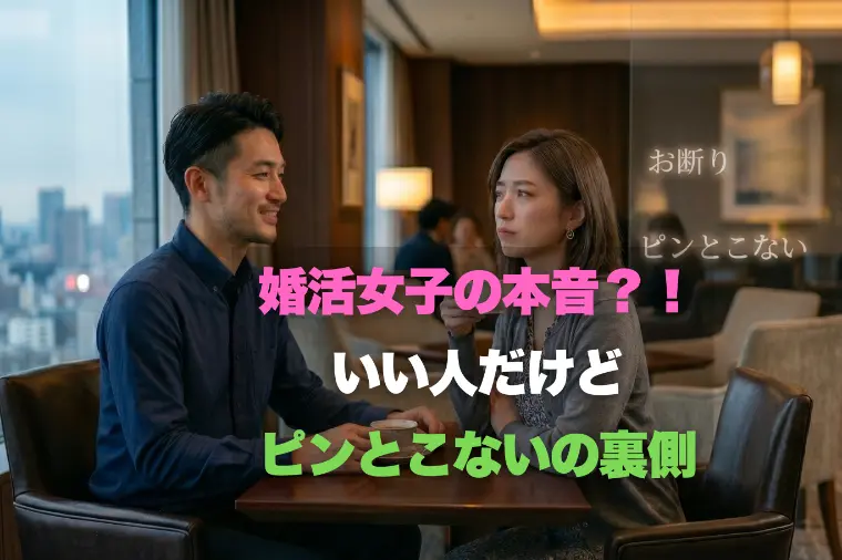 Palette Link「婚活女子の本音？！いい人だけど、ピンとこない…の裏側」-1