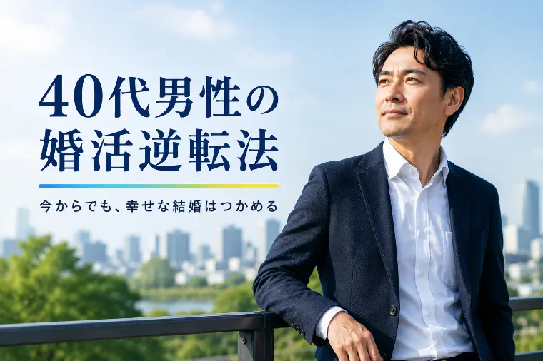 40代男性の婚活逆転法　今からでも幸せな結婚はつかめる
