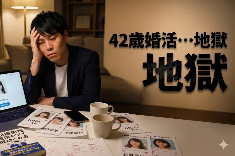 42歳男性の婚活が長引く最大の原因は過去の成功体験です
