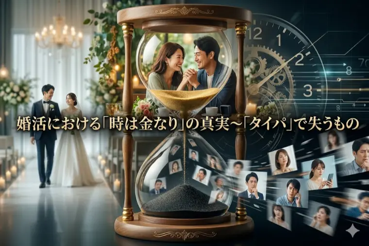 婚活における「時は金なり」の真実～「タイパ」で失うもの