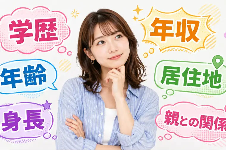 婚活相手の条件には優先順位を付けよう