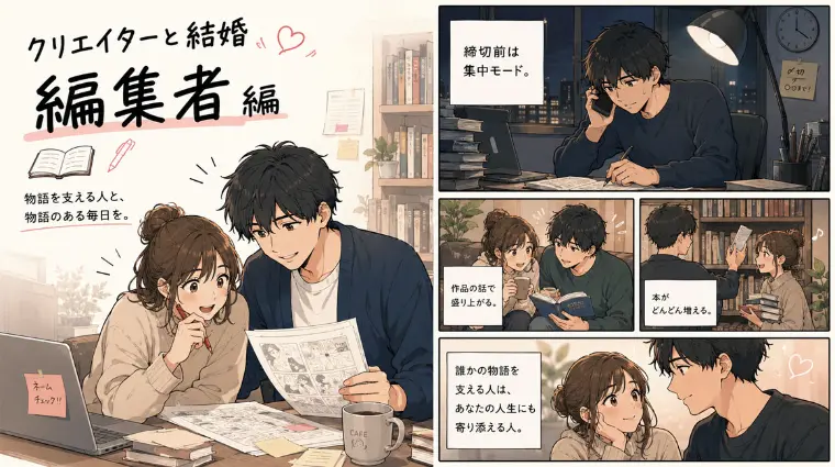 玖島川プランニング「クリエイターと結婚 「編集者編」」-1