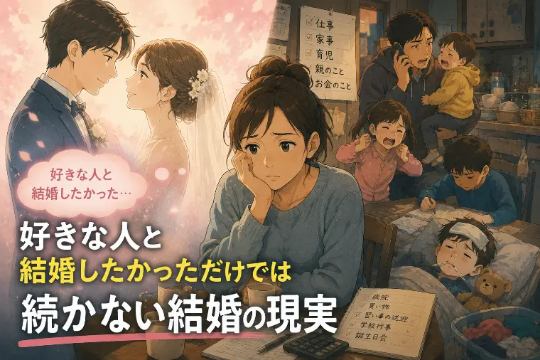 Bright Life Connect「好きな人と結婚したかった”だけでは続かない結婚の現実」-1