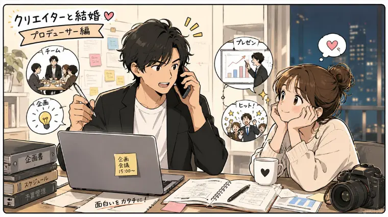 クリエイターと結婚 「プロデューサー編」