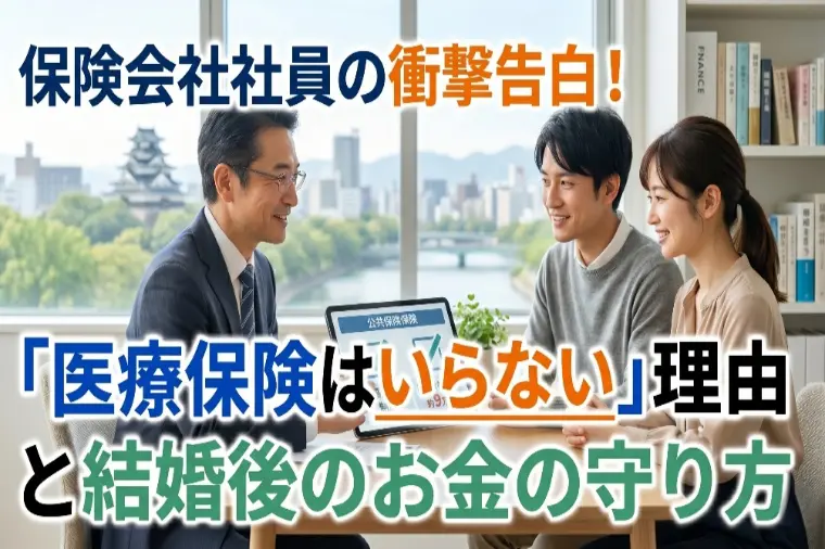 結婚後のお金の不安解消！医療保険は不要？プロが語る真実
