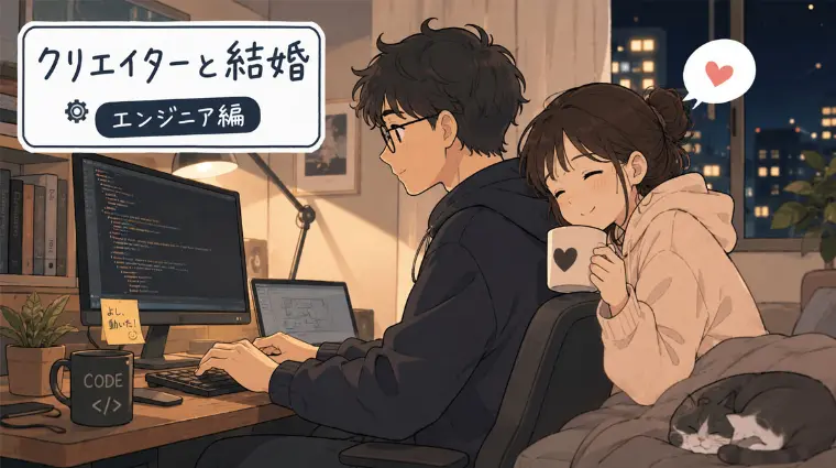 クリエイターと結婚 「エンジニア編」