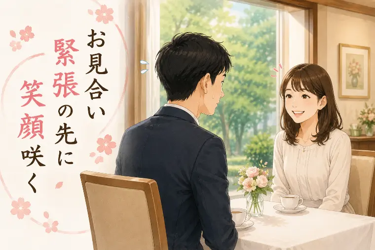 婚活川柳【第81回】お見合い 緊張の先に 笑顔咲く