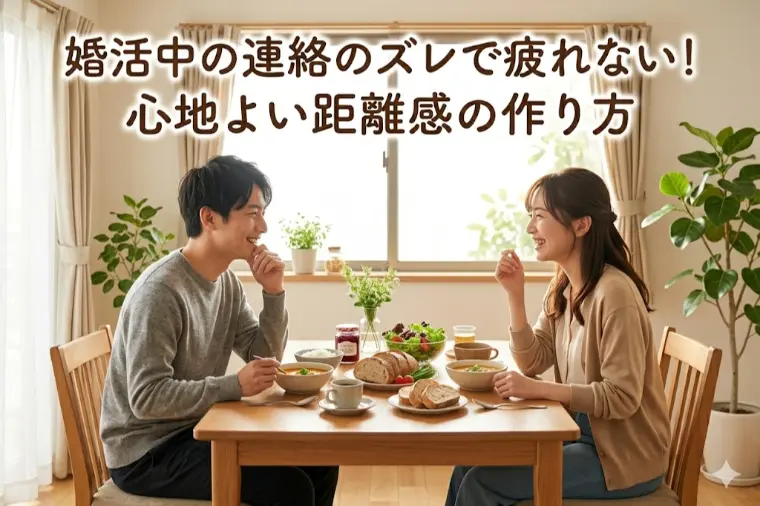 婚活中の連絡のズレで疲れない！心地よい距離感の作り方とは
