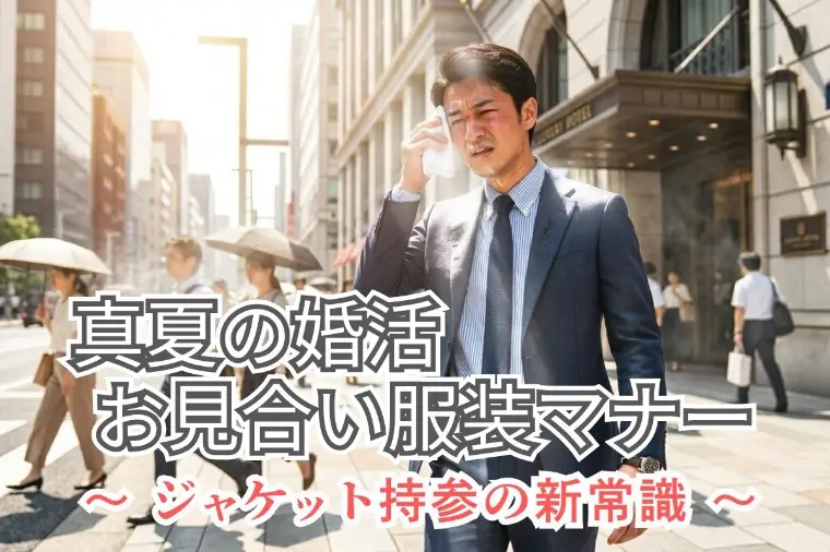 男性必見｜ 真夏のお見合い服装マナー新常識