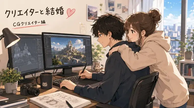 玖島川プランニング「クリエイターと結婚「CGクリエイター編」」- 2