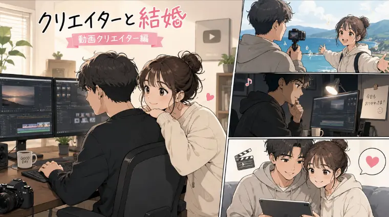 クリエイターと結婚「動画クリエイター編」