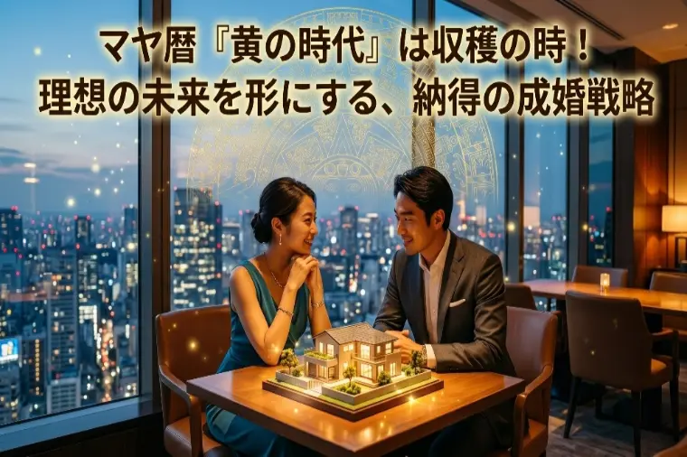 クライム結婚相談所「妥協したくない人必見！マヤ暦「黄の時代」の婚活収穫術」-1
